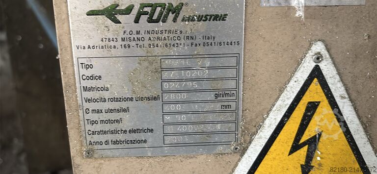 Knivsåg Fom Industrie 