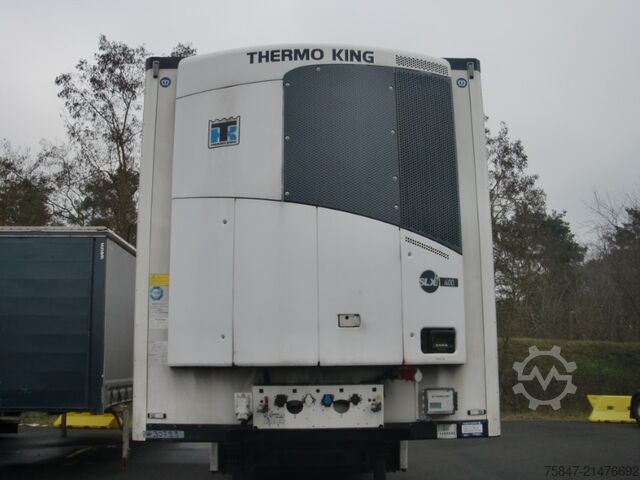 Hűtő félpótkocsi Krone SDR 27 eL4-DS Doppelstock Ladebordwand