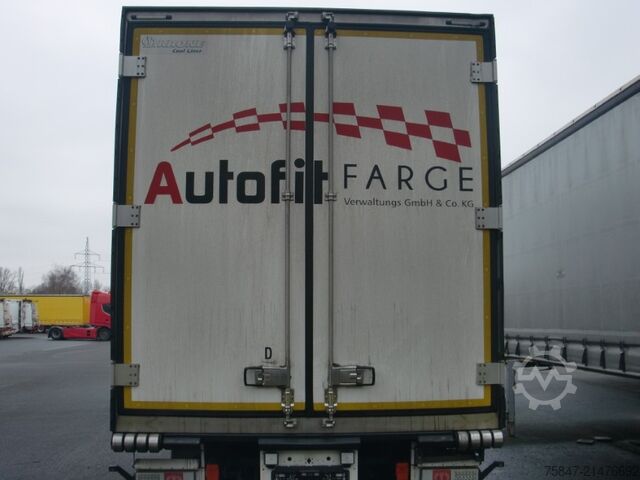 Hűtő félpótkocsi Krone SDR 27 eL4-DS Doppelstock Ladebordwand