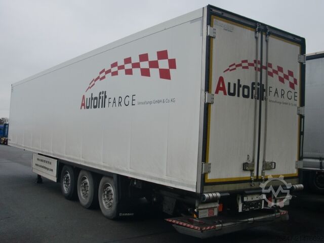 Hűtő félpótkocsi Krone SDR 27 eL4-DS Doppelstock Ladebordwand