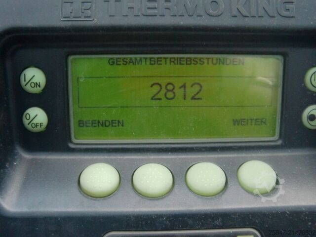 Geïsoleerde kastoplegger Krone SDR 27 eL4-DS Doppelstock Ladebordwand