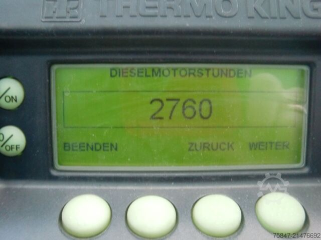 Geïsoleerde kastoplegger Krone SDR 27 eL4-DS Doppelstock Ladebordwand