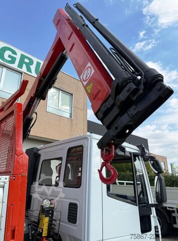 CAMINHÃO COM GUINDASTE E BASCULANTE Iveco EUROCARGO ML 100E22