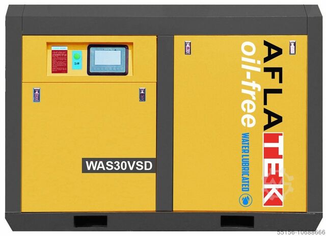 Olievrije schroefcompressor met VSD 22kW AFLATEK WAS30VSD