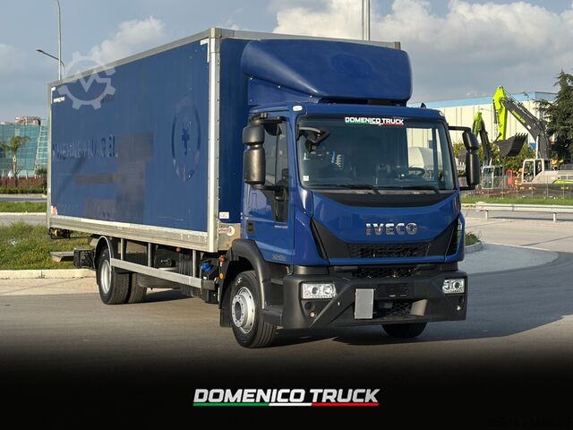 Vrachtwagen met bakwagen Iveco Eurocargo 120-220