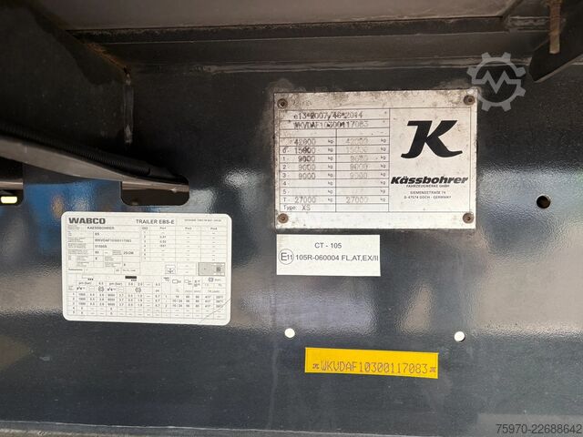 Koffer Kässbohrer XS 2022 / 2x LIFT AXLE - DISC BRAKES