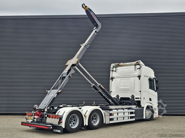 Hakenarmsystem Scania R580 V8 6x2 / HOOKLIFT / HAAKARM / ABROLKIPPER