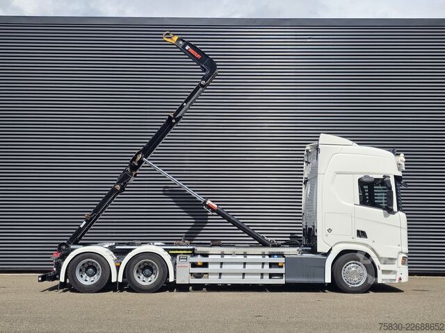 Hakenarmsystem Scania R580 V8 6x2 / HOOKLIFT / HAAKARM / ABROLKIPPER