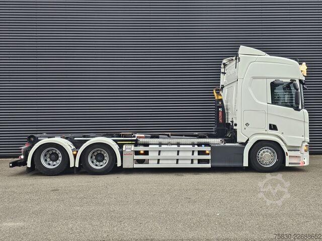 Hakenarmsystem Scania R580 V8 6x2 / HOOKLIFT / HAAKARM / ABROLKIPPER