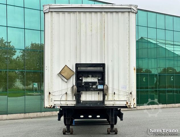 Open oplegger met zeil KÄSSBOHRER XS VALX AXLES DRUM BRAKES NEW CURTAINS NL-TRAILE