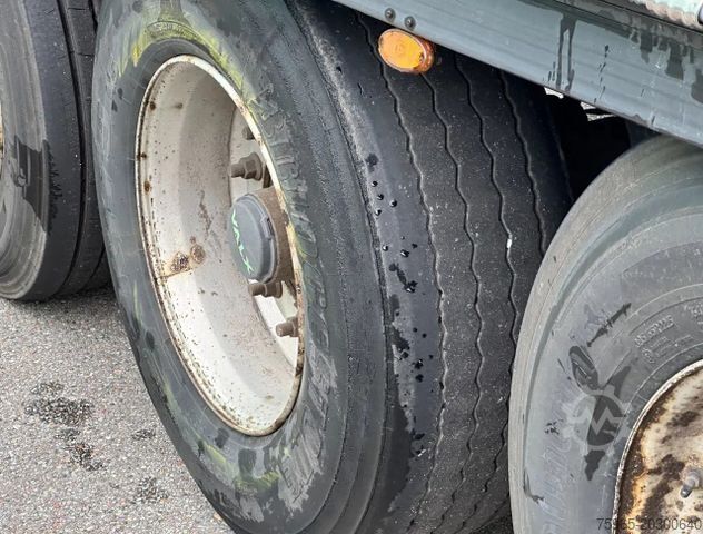 Open oplegger met zeil KÄSSBOHRER XS VALX AXLES DRUM BRAKES NEW CURTAINS NL-TRAILE