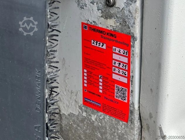 Koeltrailers  Heiwo H.T.F. HWA 20MZ THERMO KING 3000 KG. TAIL