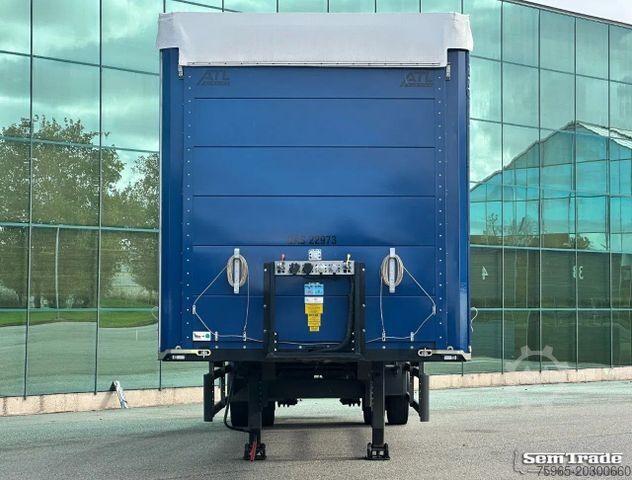Open oplegger met zeil  System Trailer LPRS9 CITY TRAILER TAIL LIFT NEW