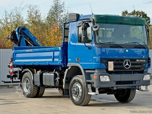 Basculantă MERCEDES-BENZ ACTROS 1841 * PK 10501 + FUNK * TOP * 4x4