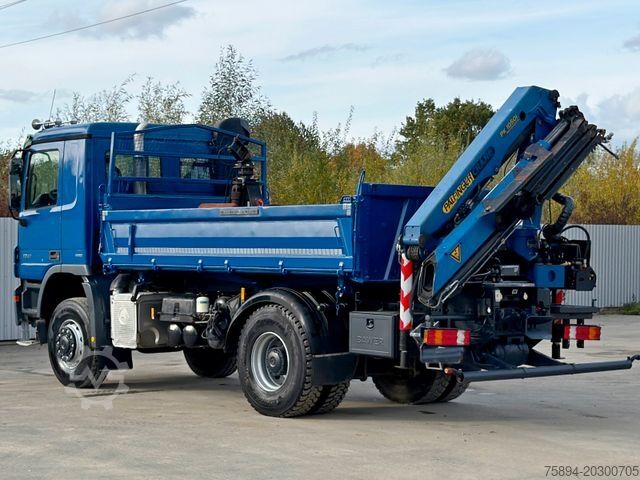 Basculantă MERCEDES-BENZ ACTROS 1841 * PK 10501 + FUNK * TOP * 4x4