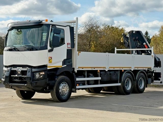 Autokran RENAULT C 380* HIAB X-HIDUO 188 B-3/FUNK*6x4