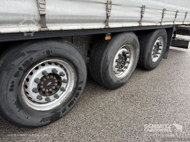 Auflieger mit Pritsche & Plane Schmitz Cargobull Curtainsider Standard