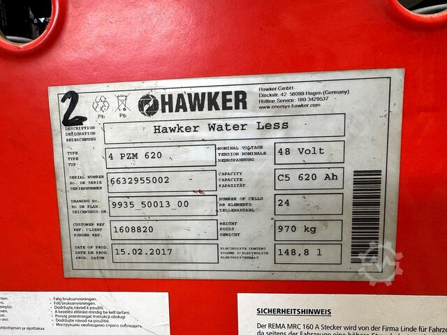 Reach truck Linde R16WHD [ID: 262]