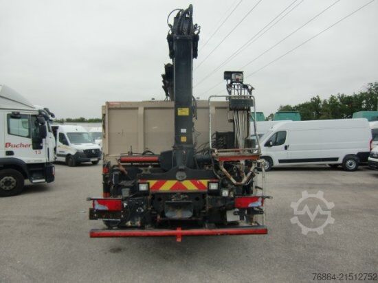 Třístranný sklápěč MAN TGS 26.400 3-SEITENKIPPER, 6X2-2 LENKACHSE HIAB 144ES -3DUO