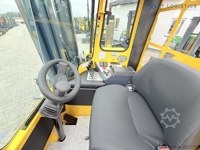 Carretilla retráctil de 4 vías Combilift C4000 GAS DUPLEX 4600 FREE-LIFT CABIN
