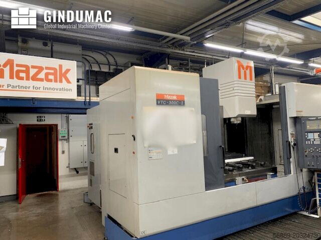 Verticale verspanen centrum Mazak VTC 300C II