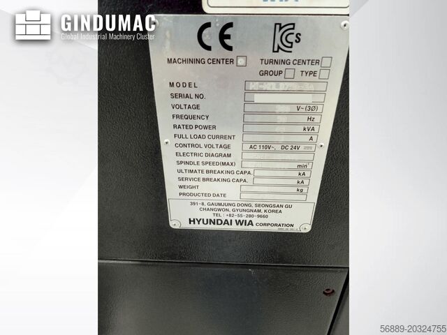Vertikalna maљinske centar Hyundai Wia HI-MOLD 750-5A