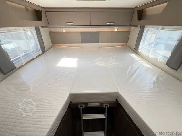 Yarı entegre karavan CARADO pro+ T 447 Hubbett, Combi 6 E