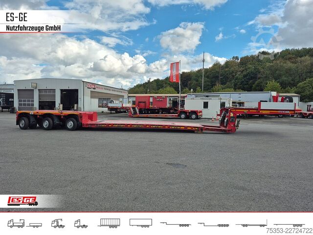 Alçak şasi dorse FAYMONVILLE Megamax Tiefbett 3x12 t PA