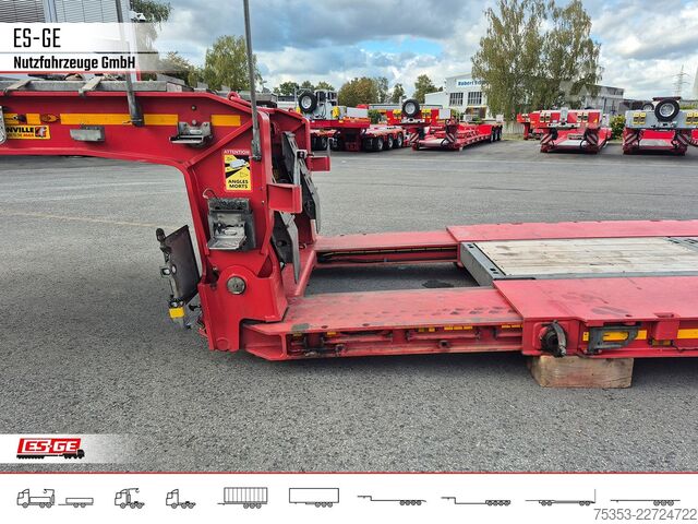 Alçak şasi dorse FAYMONVILLE Megamax Tiefbett 3x12 t PA