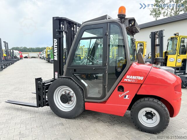 Geländestapler Manitou MSI30 / DIESEL / DUPLEX 3350 / CABIN