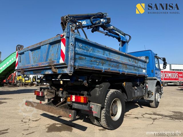 Tipper truck Mercedes-Benz Atego 1828/3 S.-Kipper Meiller/Atlas AK