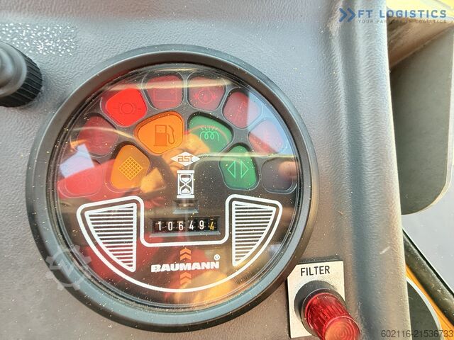 Side loader forklift Baumann GS 70/14/50 DUPLEX DIESEL LIKE NEW