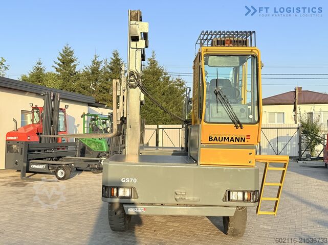 Side loader forklift Baumann GS 70/14/50 DUPLEX DIESEL LIKE NEW
