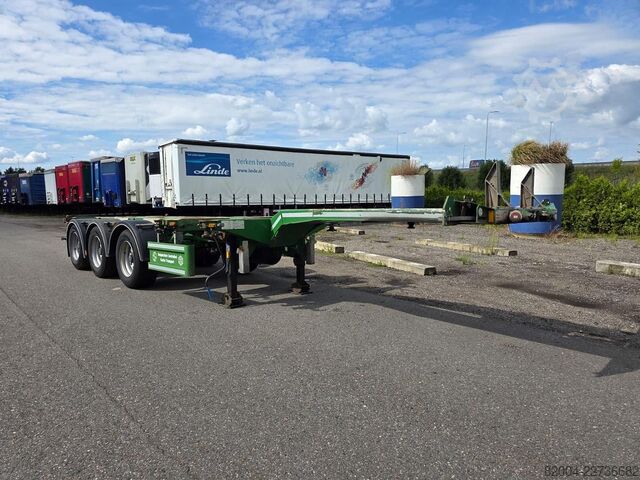 Transport de conteneurs D-TEC FLEXITRAILER/ALL CONNECTIONS/3 X EXTENDIBLE/486...