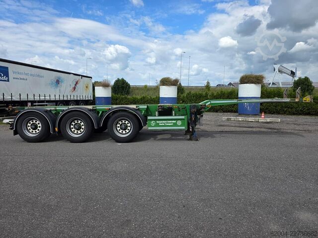 Transport de conteneurs D-TEC FLEXITRAILER/ALL CONNECTIONS/3 X EXTENDIBLE/486...