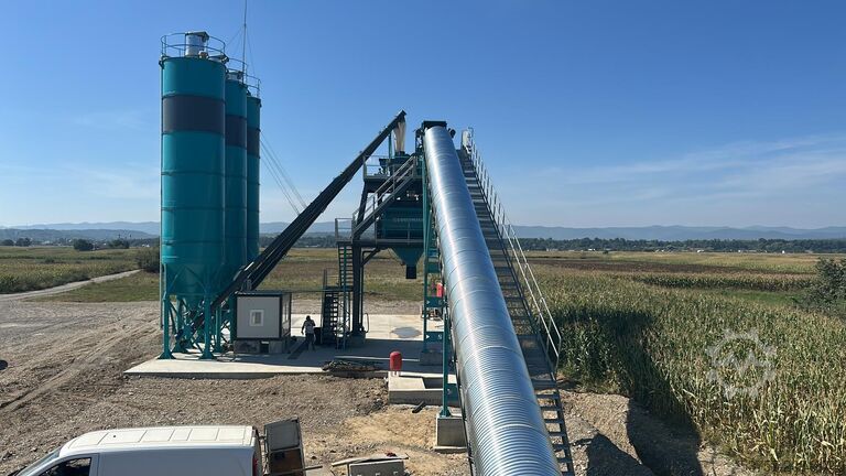 Centrale à béton / usine à béton CONSTMACH Concrete Batching Plant Stationary Concrete Mixing Plant 120M3/H
