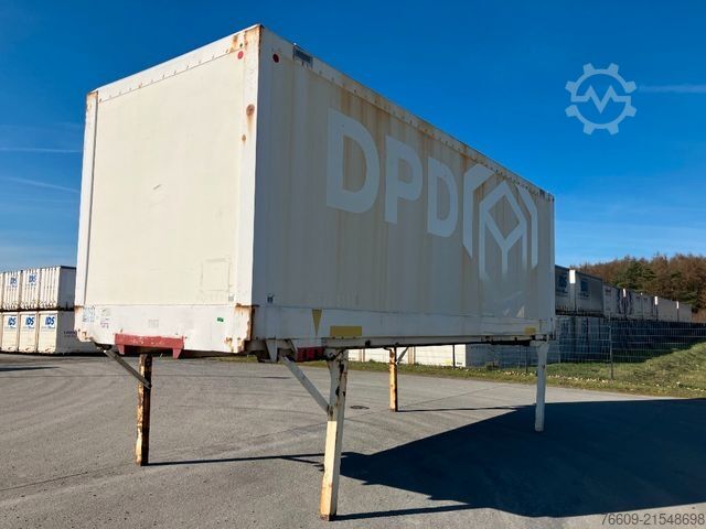 Swap body trailer KRONE Wechselbrücke Koffer