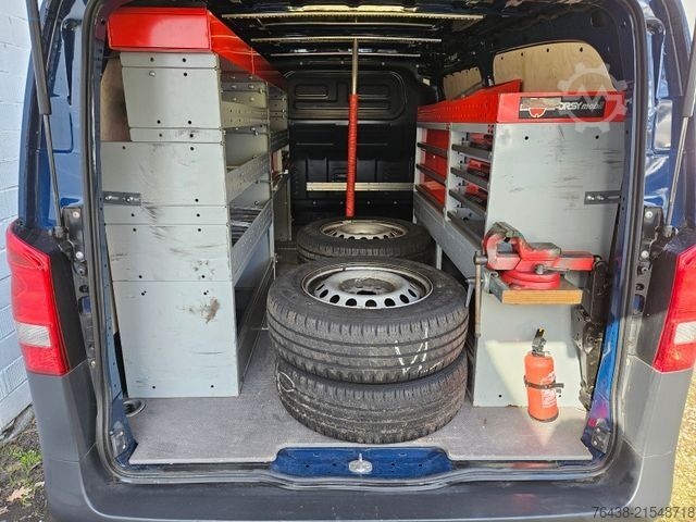 Furgon blaszak MERCEDES-BENZ Vito 116 CDI XL|EXTRALANG|WÜRTH REGALE WERKSTATT