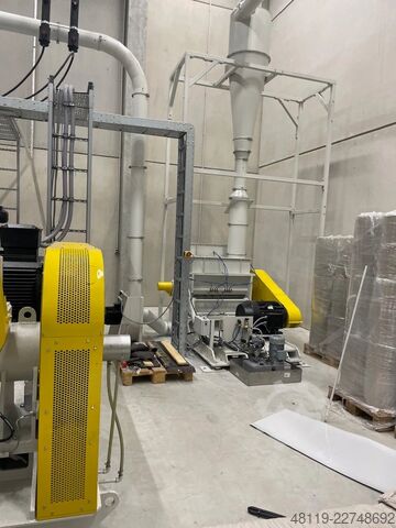 Compactadora de plástico Herbold HV 50/110 con molino de corte SML 60/100  Herbold Plastcompactors HV 50/110 mit Schneidmühle SML 60/100