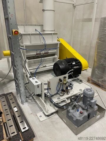 Compactadora de plástico Herbold HV 50/110 con molino de corte SML 60/100  Herbold Plastcompactors HV 50/110 mit Schneidmühle SML 60/100
