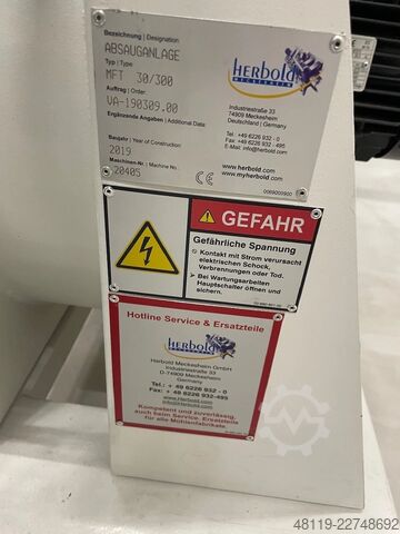 Compactadora de plástico Herbold HV 50/110 con molino de corte SML 60/100  Herbold Plastcompactors HV 50/110 mit Schneidmühle SML 60/100
