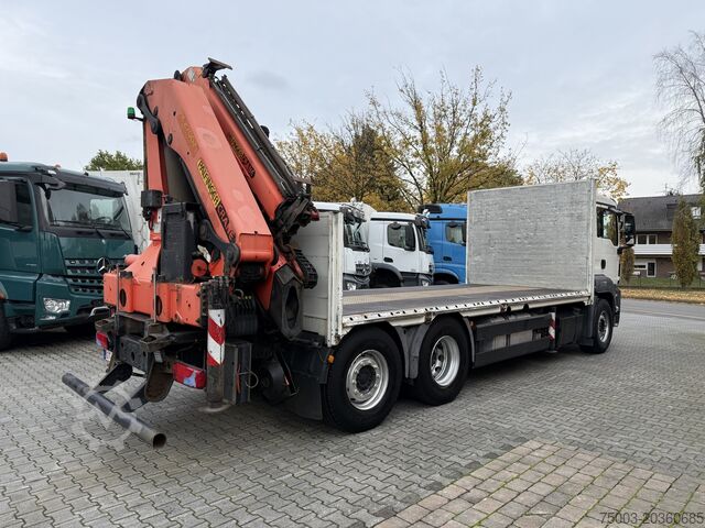 Lastbilmonteret kran MAN TGS 26.360 6X2 Palfinger 27002 bis 26.5 Meter
