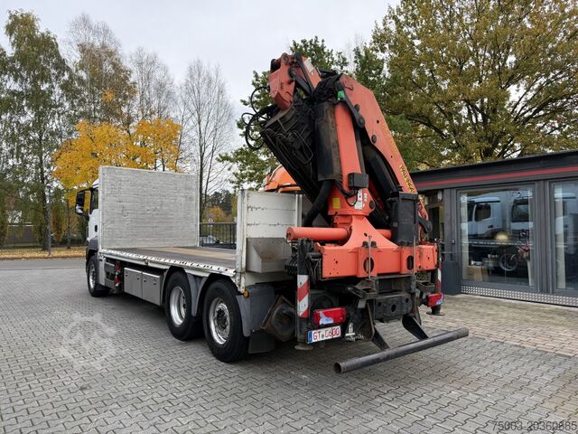 Autolaadkraan MAN TGS 26.360 6X2 Palfinger 27002 bis 26.5 Meter