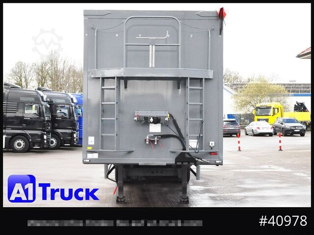 Auflieger mit Walkingfloor REISCH Faltwand Türen 91m³,  Side Doors, 87tkm !