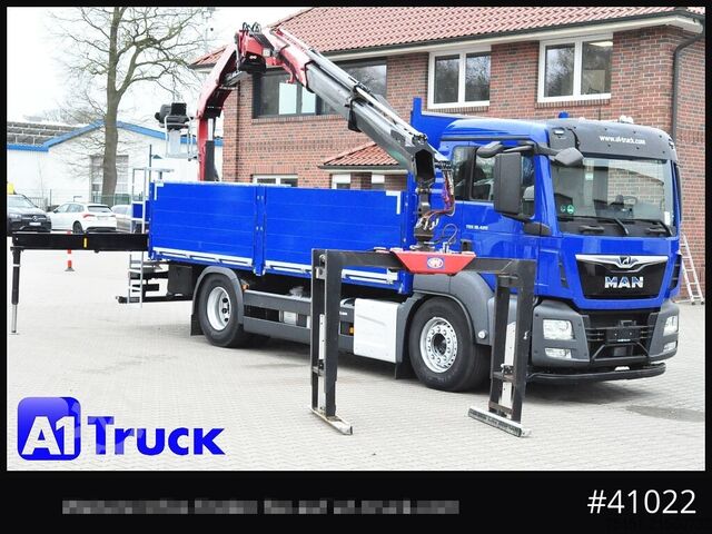 Autokran MAN TGS 18.420LL, HMF 1430 Funk 19 tkm !!! neuwertig
