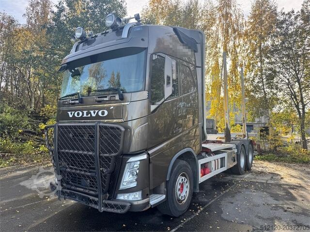 Log transporter Volvo FH540 6x4 Timber truck without crane.