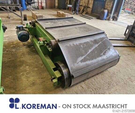 Convoyeur à bande électromagnétique Steinert Steinert Electro Magnetic Conveyor Belt