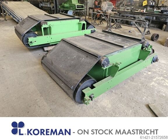Convoyeur à bande électromagnétique Steinert Steinert Electro Magnetic Conveyor Belt