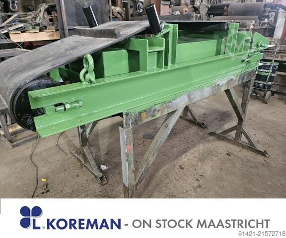 Bande transporteuse magnétique permanente Bakker Magnetics Bakker Magnetics Permanent Magnetic Conveyor Belt