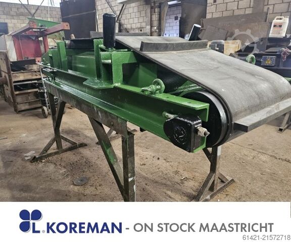 Bande transporteuse magnétique permanente Bakker Magnetics Bakker Magnetics Permanent Magnetic Conveyor Belt